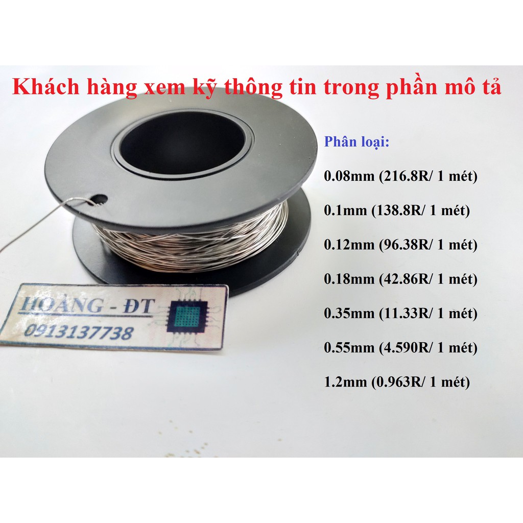 Dây trở nhiệt (dây maiso nhiệt)