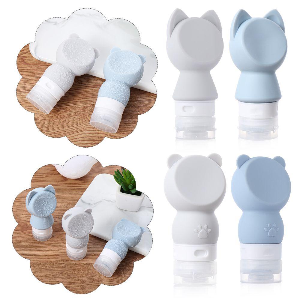 NEXTVN Bình Silicone Rỗng Đựng Dầu Gội / Kem Dưỡng Thể Đổ Đầy Tiện Lợi