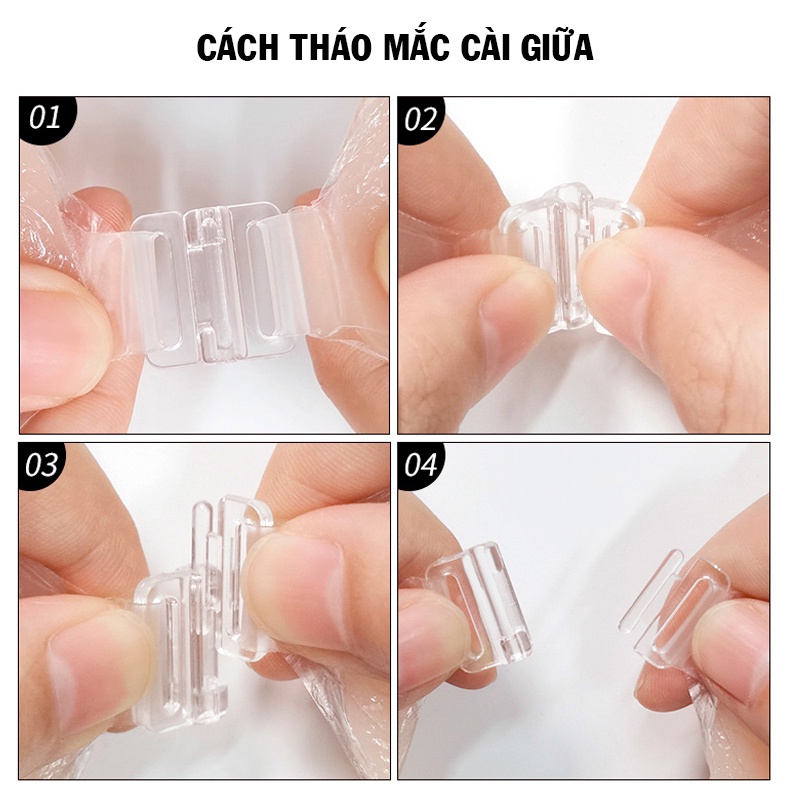 Áo Dán Ngực Silicon 𝐄𝐋𝐒𝐀 𝐁𝐑𝐀 Nâng Ngực Tạo Khe Ngực Có Thể Tái Sử Dụng Nhiều Lần - 4949