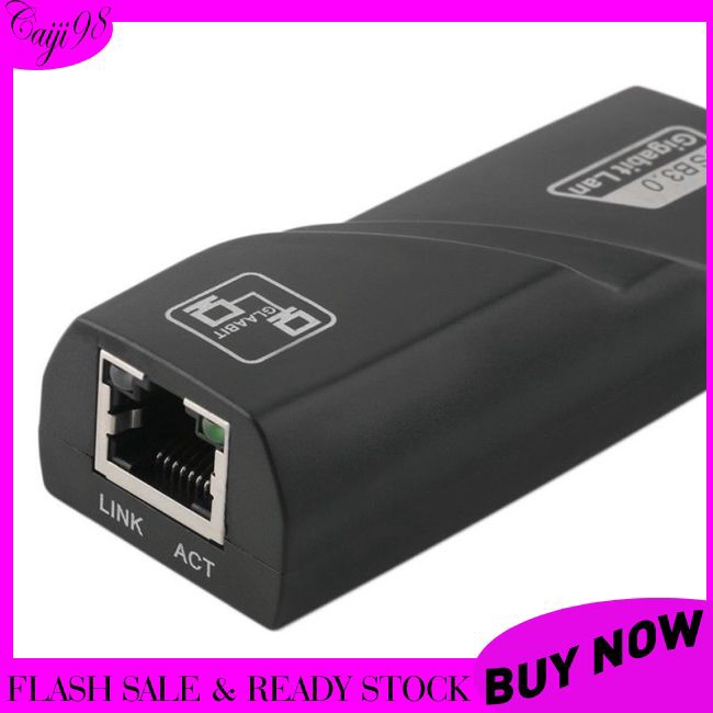 USB 3.0 to 10/100/1000 Mbps Gigabit RJ45 Ethernet LAN Network Adapter for PC
