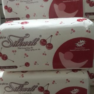 Giấy ăn rút silkwell 280 tờ ( hàng chuẩn)