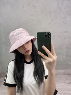 Mũ Bucket Adidas hồng phớt[full tag code]