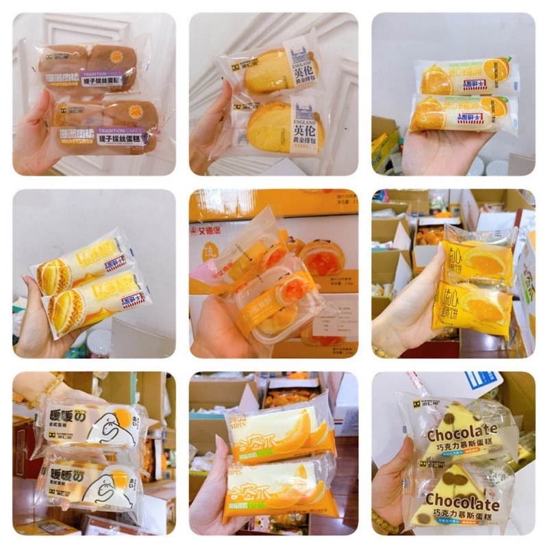 Bánh mix hơn 40 loại bánh ( lẻ 1 cái )