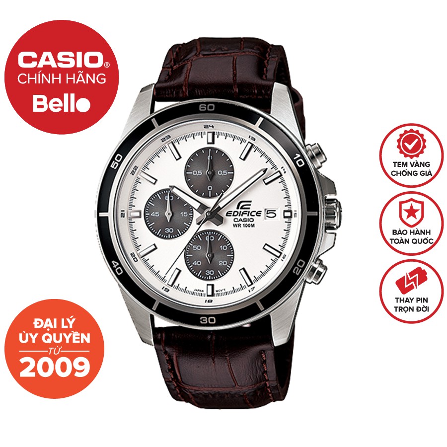 Đồng hồ Casio Edifice Nam EFR-526L-7A chính hãng bảo hành 1 năm Pin trọn đời