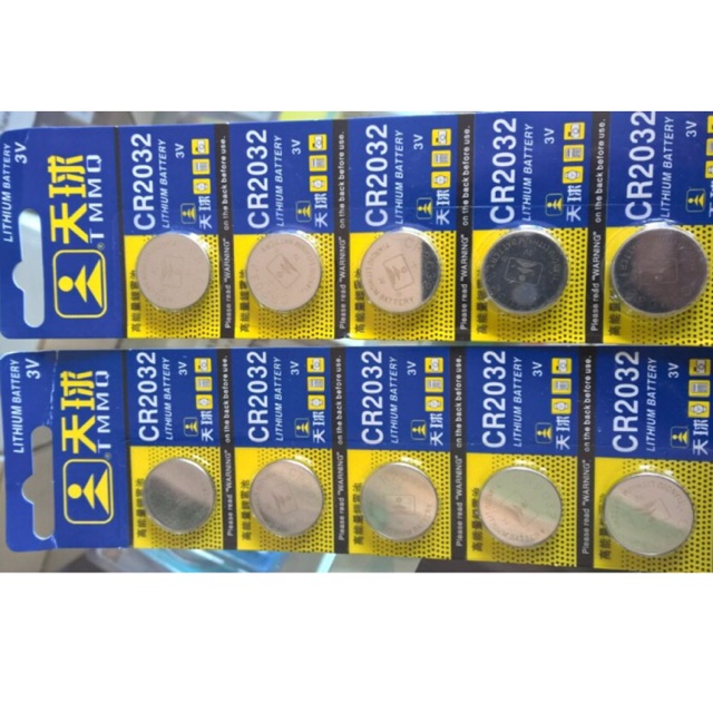Combo 10 vỉ pin Cmos (vĩ 5 viên)