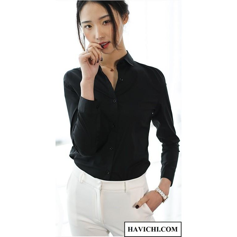 [Mã FAMAYWA giảm 10K đơn 50K] Áo Sơ Mi Nữ Trắng Công Sở | BigBuy360 - bigbuy360.vn