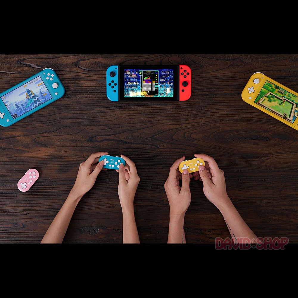 Tay cầm không dây 8bitdo Zero 2 cho Nintendo Switch, PC, Android, Rasperry Pi, iOS, MacOS