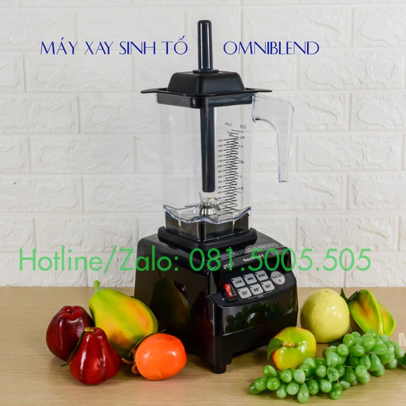 [Sỉ] Máy Xay Sinh Tố Công Nghiệp OMNIBLEND Công Suất Lớn Giá Rẻ Xay Đá Tốt Nhất - Hàng chuẩn CHÍNH HÃNG - Máy móc thiết