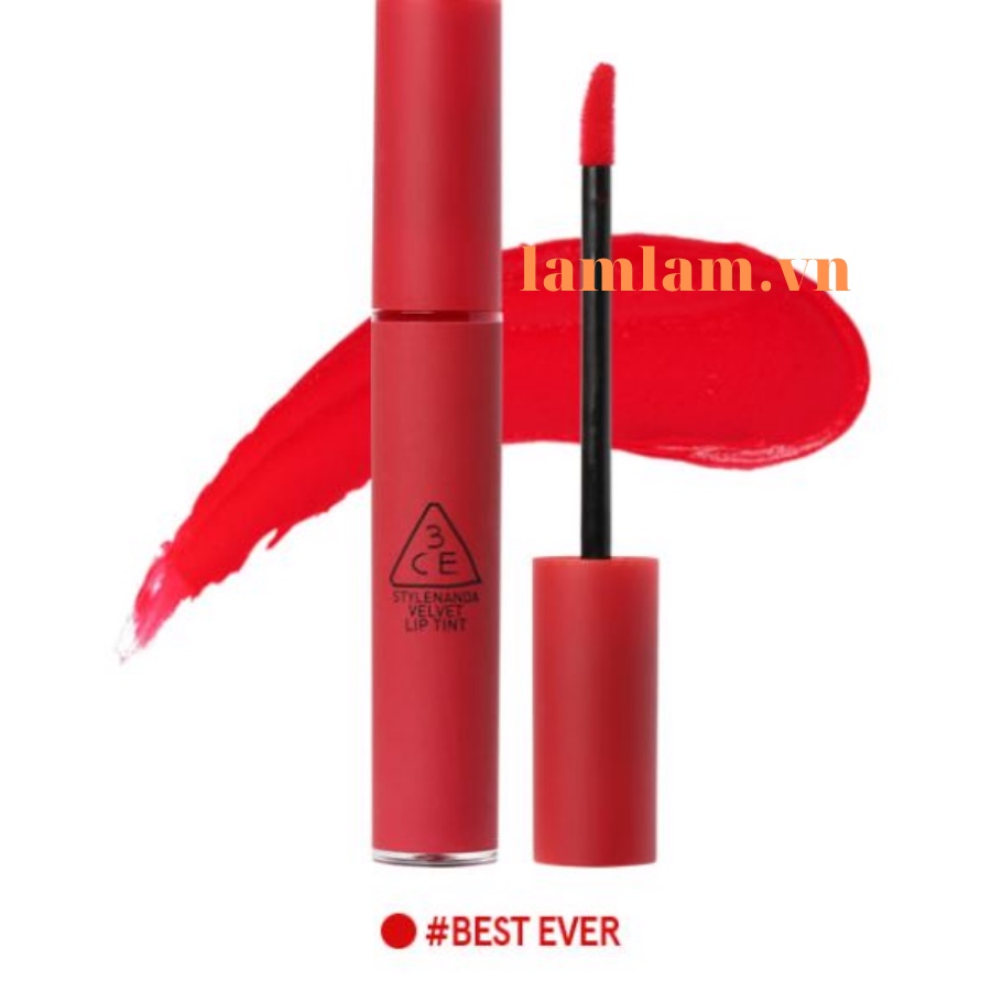 Son Kem Lì 3CE Velvet Lip Tint 4g màu #Pink Break - #Best Ever