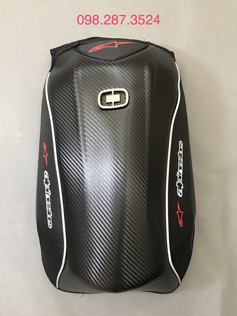 Balo mai rùa tem Daines, Alpinesta, Ogio, Kawasaki