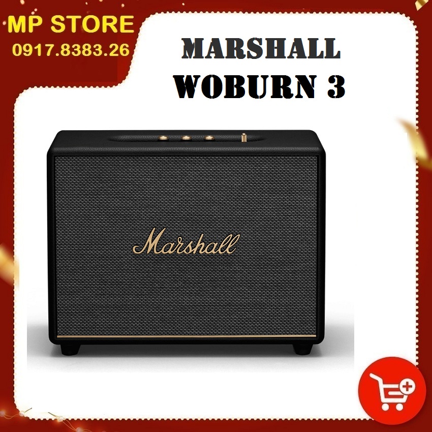 Loa Marshall Woburn 3 New 100% - Chính hãng bảo Hành 12 tháng