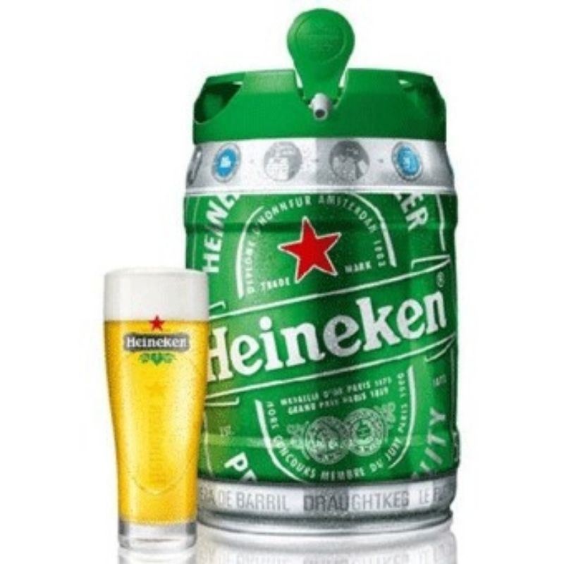 Bom bia Heineken 5L nhập khẩu Hà Lan