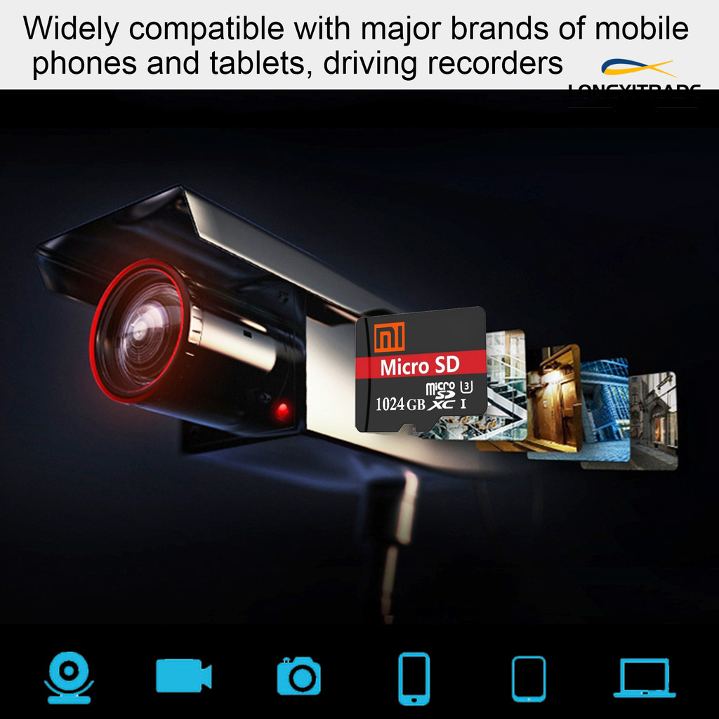 Thẻ Nhớ Tf Tốc Độ Cao 64 / 128 / 256 / 512gb / 1tb U3 Cho Điện Thoại / Máy Tính Bảng / Camera Dvr | BigBuy360 - bigbuy360.vn