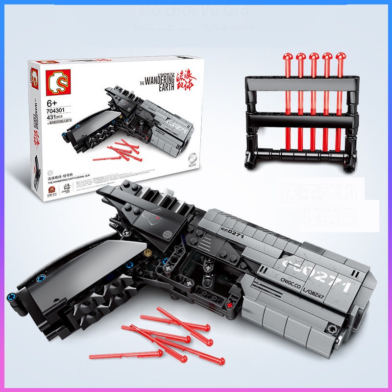 Đồ chơi lắp ráp kiểu lego SEMBO 704301 PUBG Mô Hình Lục Bạc cc0271 Với 431 Mảnh Ghép
