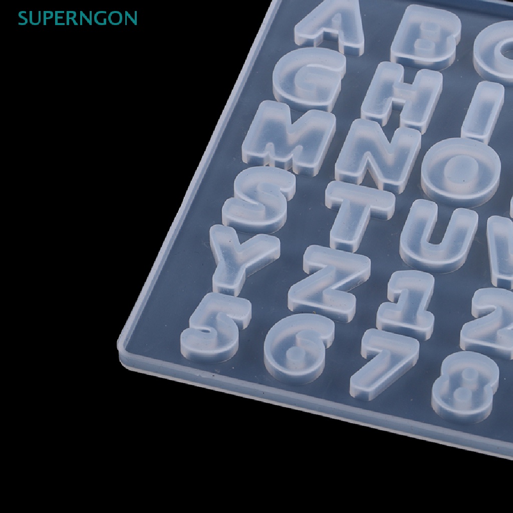 Khuôn Silicon Trong Suốt Hình Chữ Cái Lớn