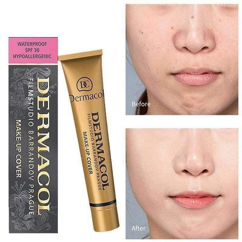 Kem Nền Che Khuyết Điểm Dermacol Make up Cover 30g - Hàng Chuẩn Công Ty