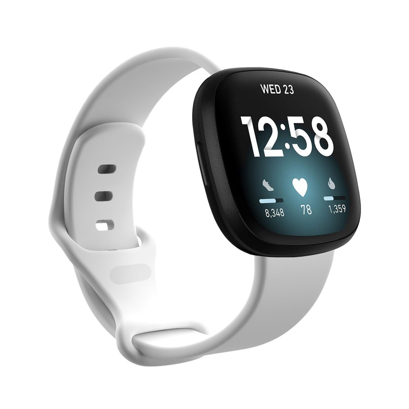 Dây đeo silicon thay thế cho đồng hồ thông minh -Fitbit Versa 3 / Sense