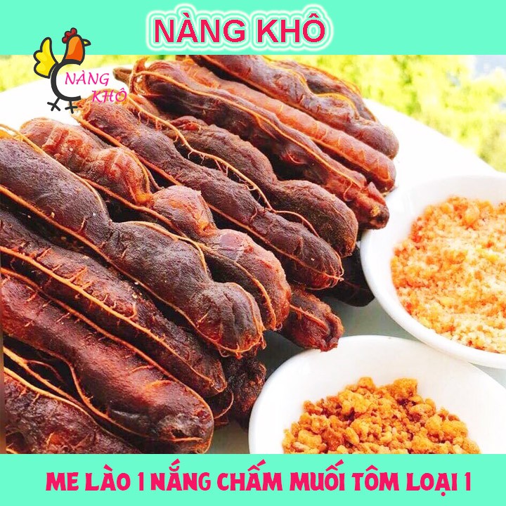 [Mã GROSALEHOT giảm 8% đơn 250K] Me Lào 1 Nắng Kèm Muối 500g (dạng hủ) | Nàng Khô | BigBuy360 - bigbuy360.vn