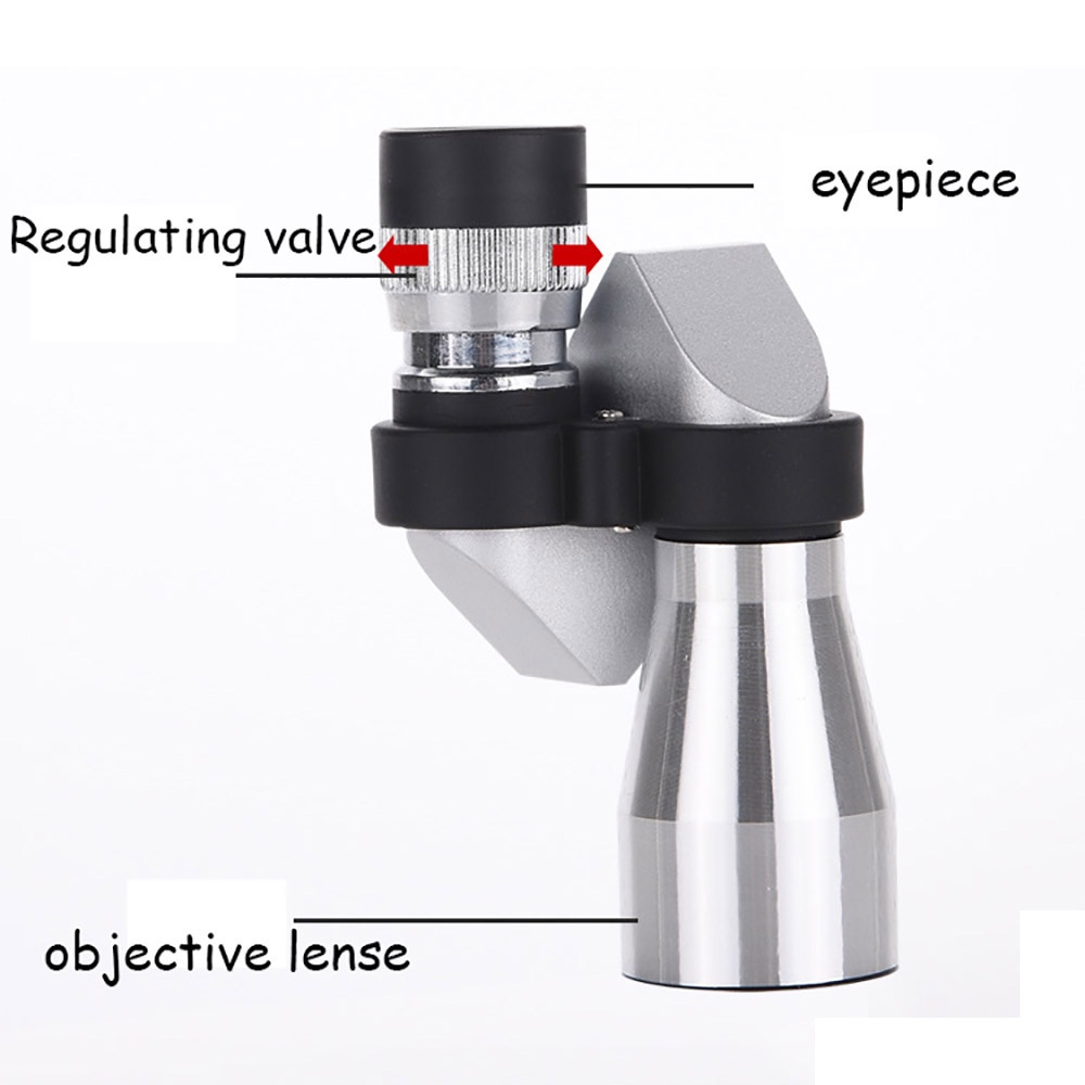 Ống Nhòm Một Mắt Quang Học Không Có Tầm Nhìn Ban Đêm Mini Bỏ Túi Phạm Vi Thu Phong Rộng HD Dùng Khi Cắm Trại Ngoài Trời