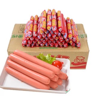 10 CHIẾC XÚC XÍCH THỊT HEO DÀI THƠM NGON