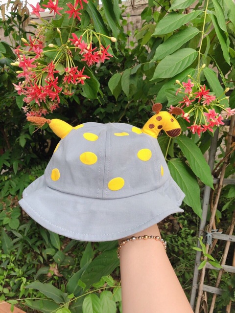 Mũ vành hươu cao cổ 3D siêu hot