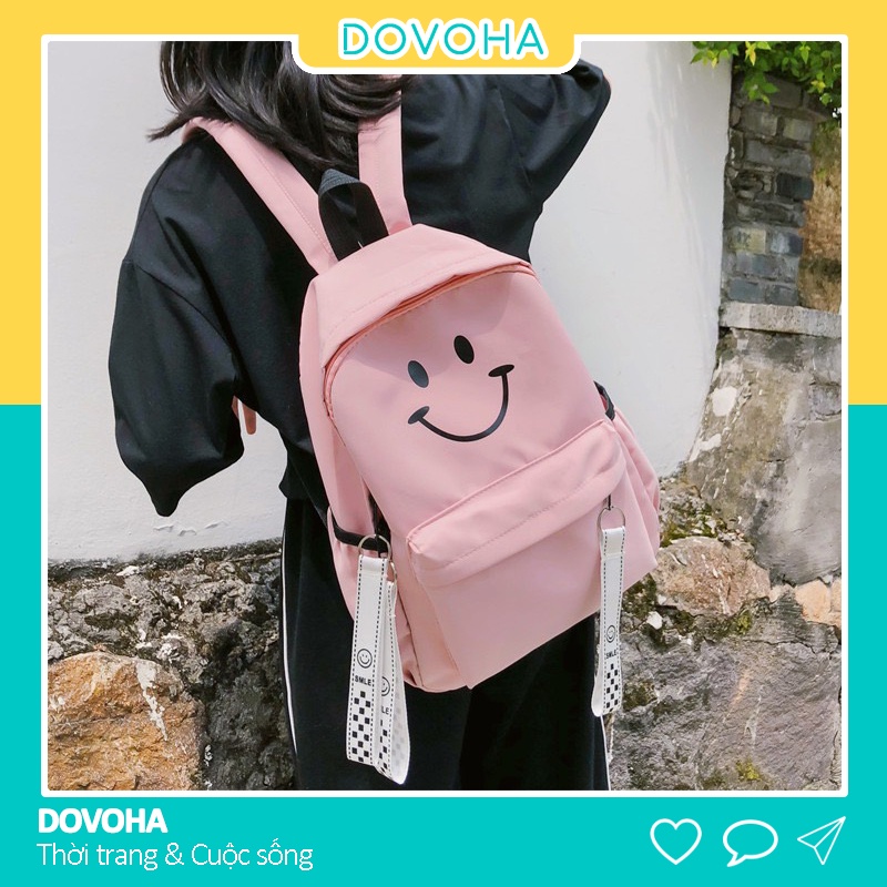Balo Ulzzang Hàn Quốc Nam Nữ đi học thời trang cute dễ thương giá rẻ DOVOHA BL01