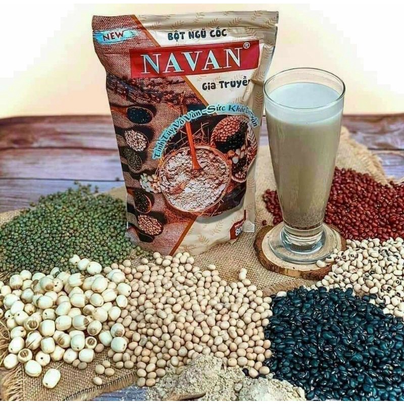 Bột ngũ cốc Navan Chính hãng, giúp lợi sữa , bổ sung dưỡng chất