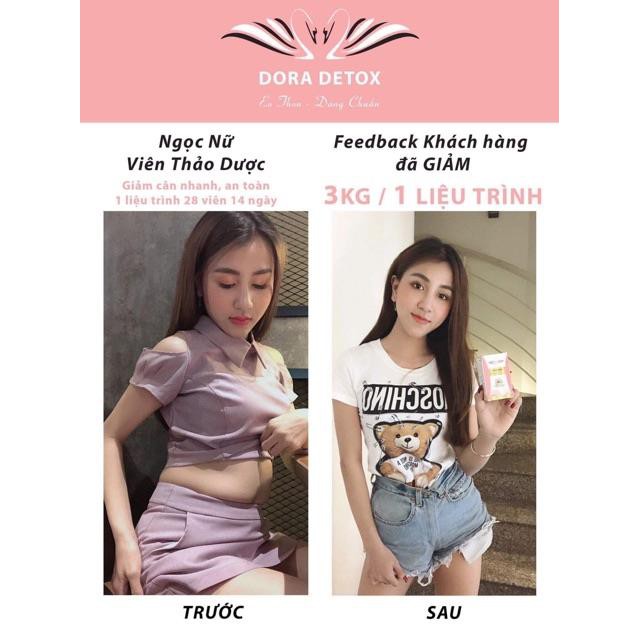 [CHÍNH HÃNG] Nắp bật DORA DETOX (tặng kèm tan mỡ ) . Được kiểm tra trước khi nhận ✔️ | BigBuy360 - bigbuy360.vn