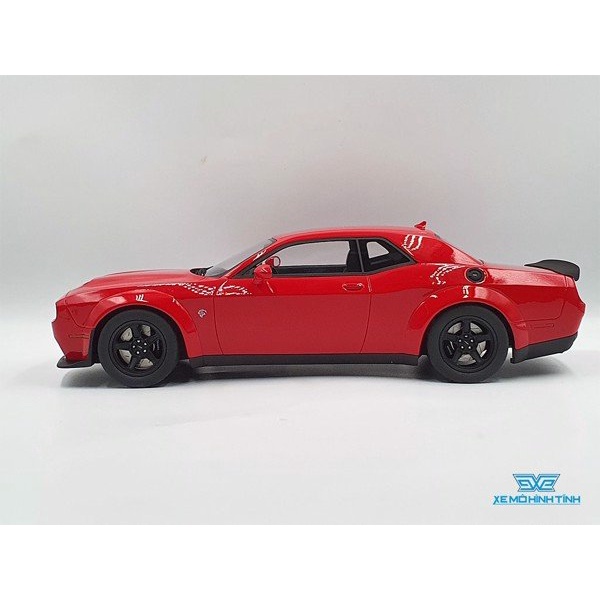 Xe Mô Hình Dodge Challenger SRT Super Stock Limited Editon 2019 1:18 GTSpirit ( Đỏ )