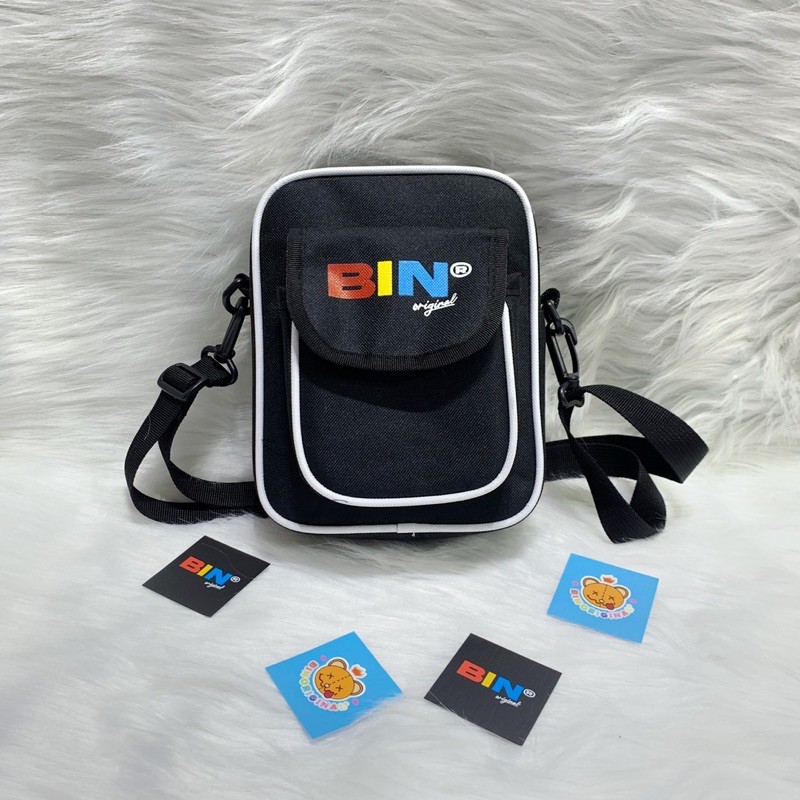 TÚI ĐEO CHÉO SS4 TRẮNG CHÍNH HÃNG SHOP BIN ORIGINAL | BigBuy360 - bigbuy360.vn