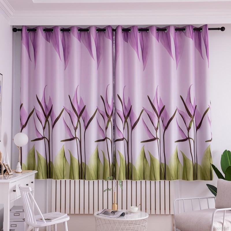 Rèm Cửa In Hoa Lily 1 Kích Thước 100x200cm