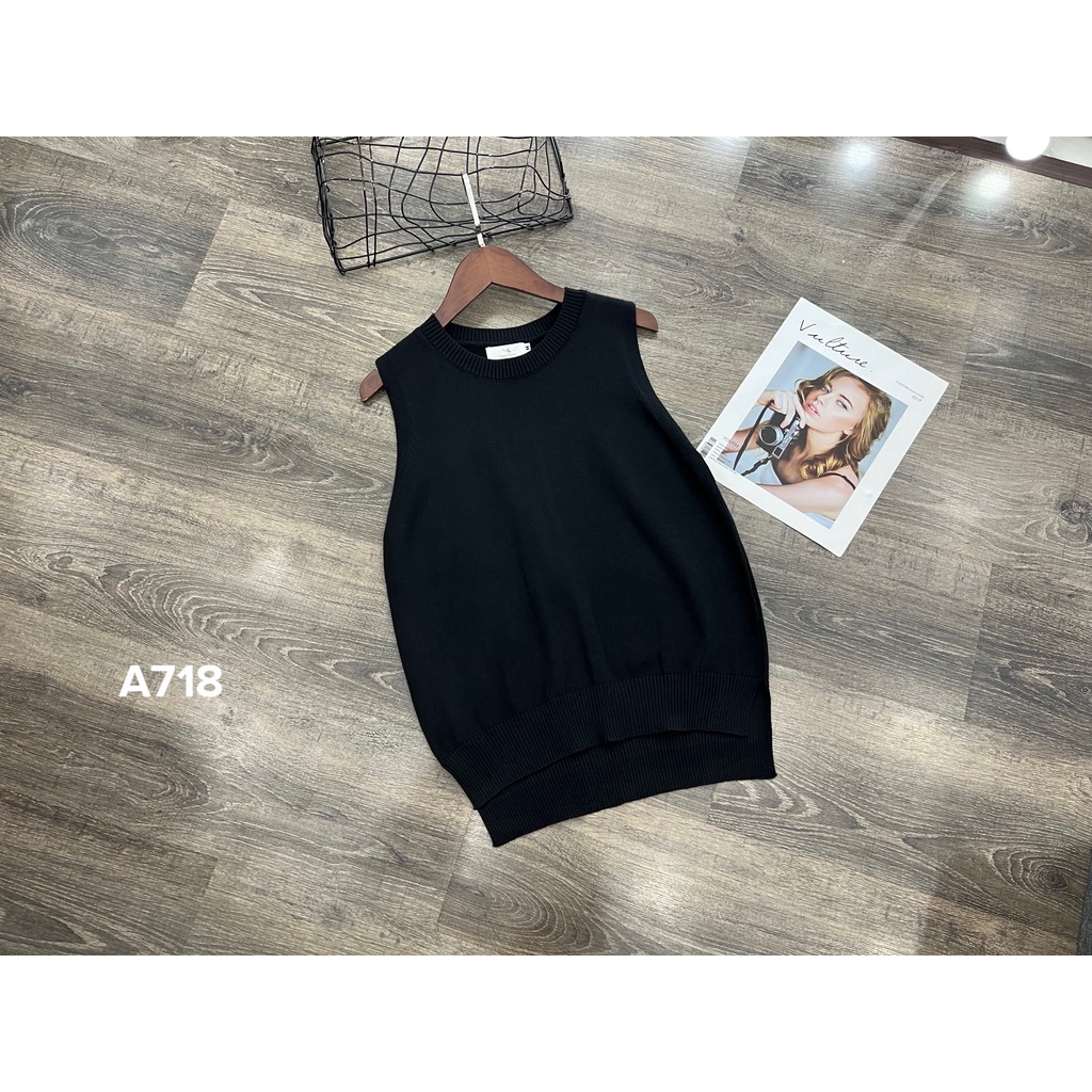 Áo gile len nữ công sở chất len cừu dư xịn A718