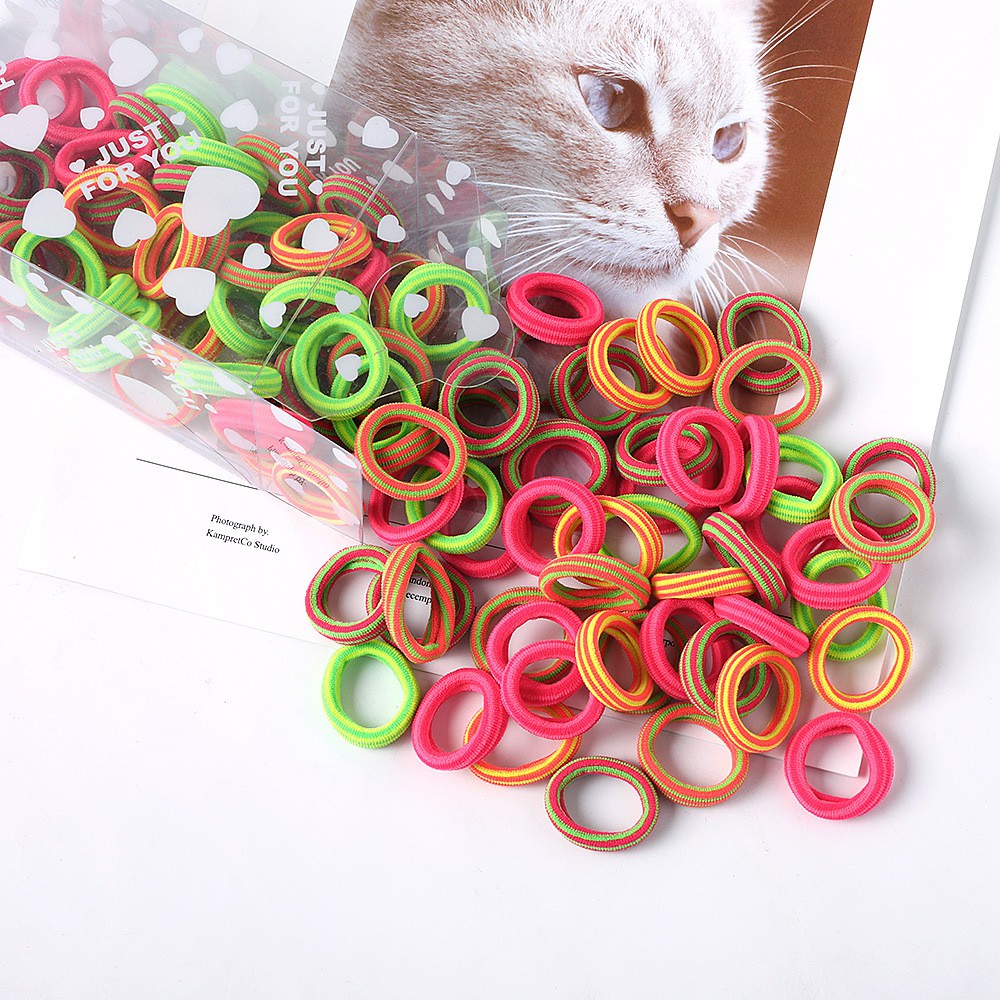 Dây buộc tóc hình trái tim thời trang