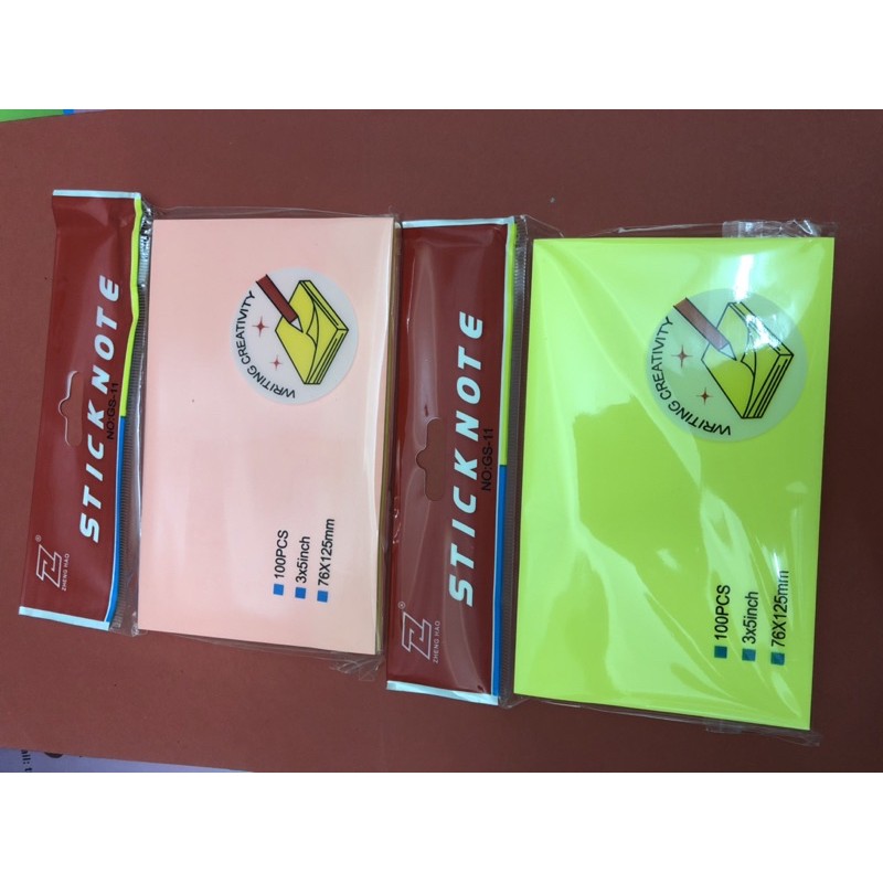 Giấy note dạ quang