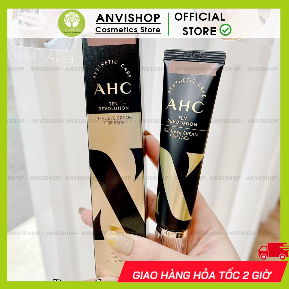 Kem Chống Nhăn và giảm Thâm Quầng Mắt AHC ULTIMATE REAL EYE CREAM FOR FACE