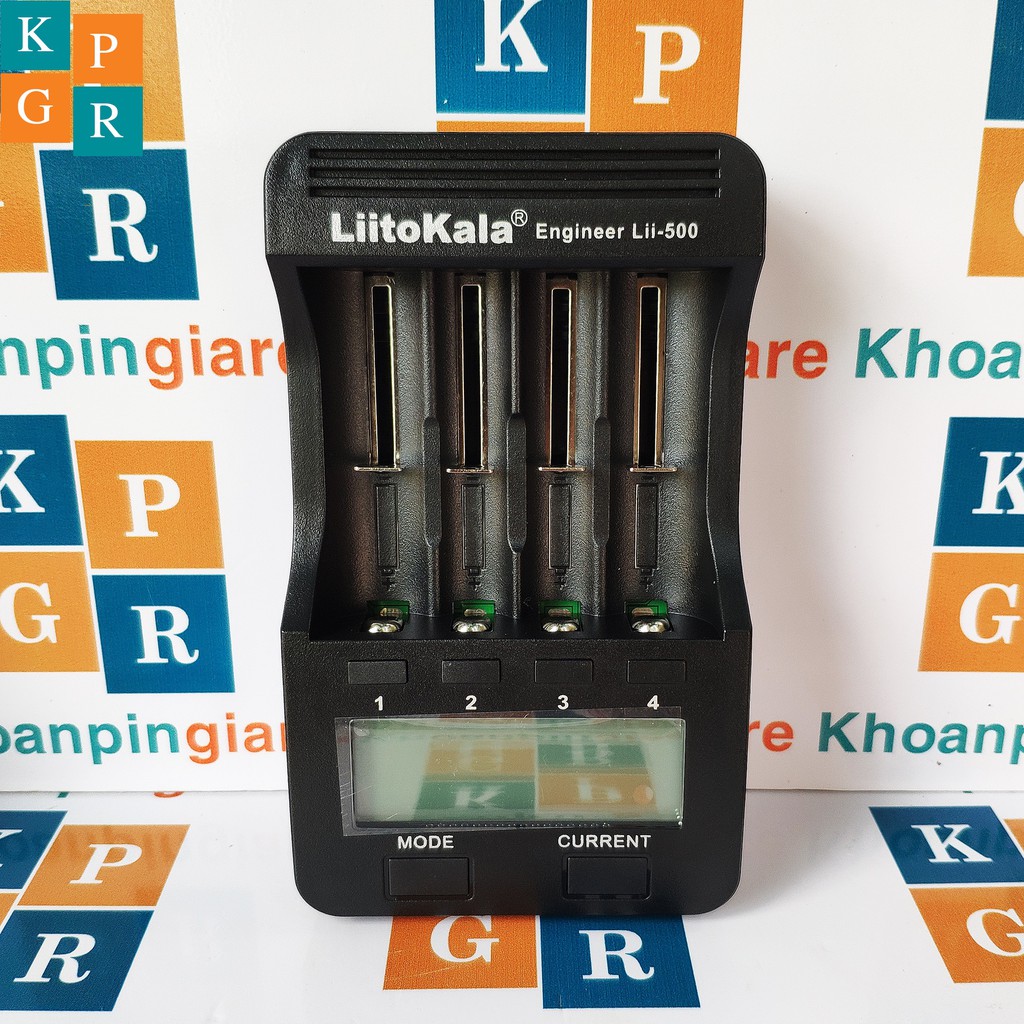 KPGR Sạc và test dung lượng pin đa năng Liitokala Lii-500