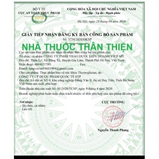 SÂM NHUNG BỔ THẬN PL ( Lọ 30 viên nang)
