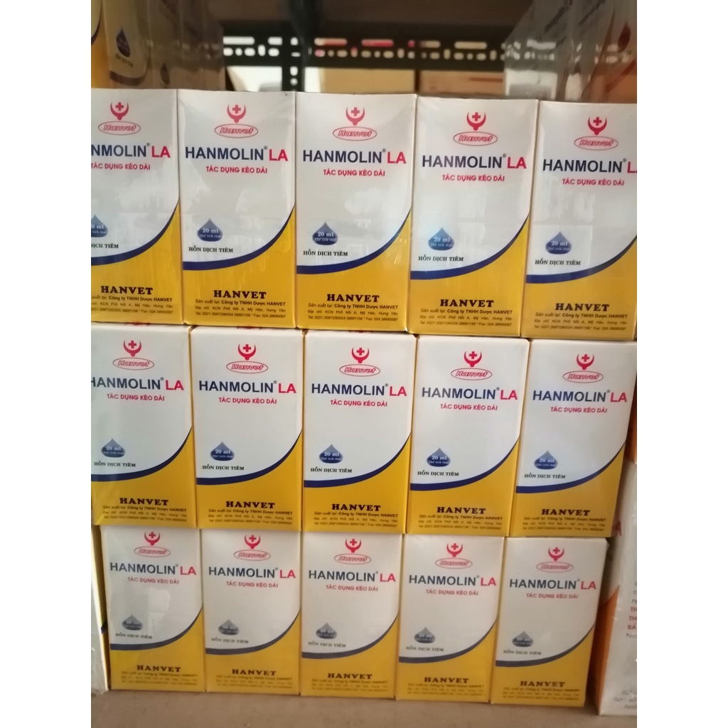 [DT] Hanmolin LA (20ml/lọ)  chỉ dùng trong thú y