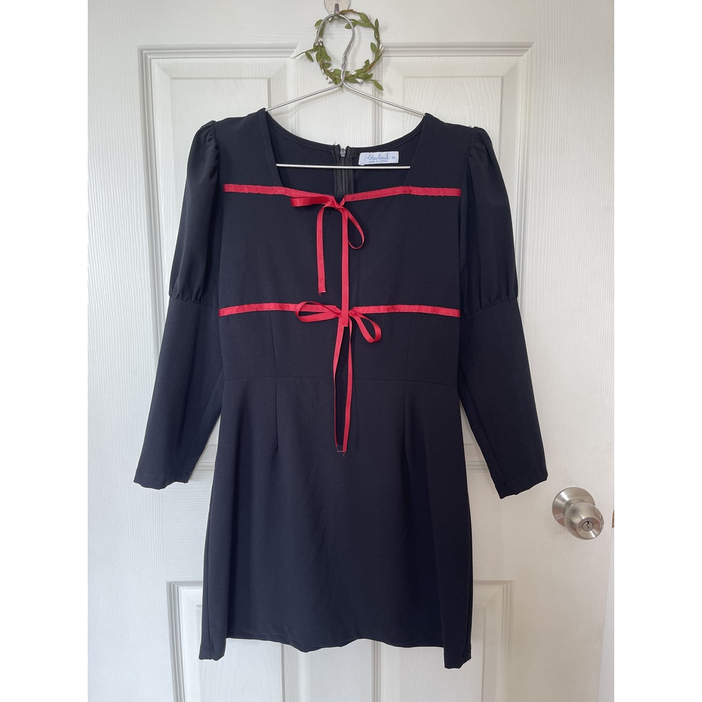 Váy thắt nơ Hina dress của Bleubird