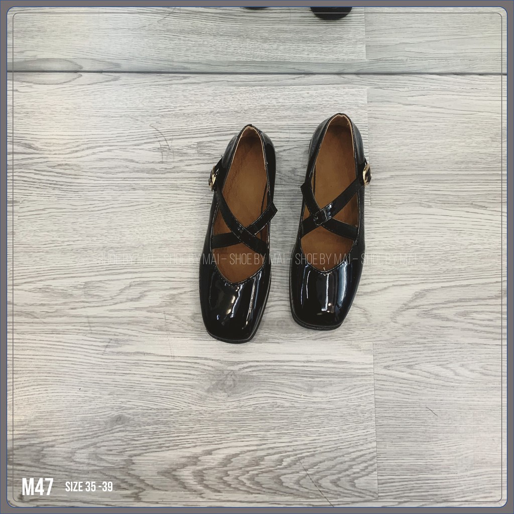 Giày búp bê quai đan đéo M47 SHOESBYMAI | BigBuy360 - bigbuy360.vn
