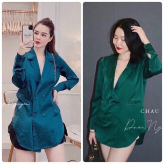 ÁO SƠMI LỤA CỔ VEST (KÈM VIDEO HÌNH THẬT)
