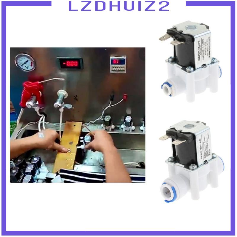 Van Điện Từ N / C 1 / 4 &quot;12V Cho Hệ Thống RO