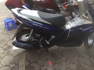 Ốp bô các bon xe air blade 2016-2019