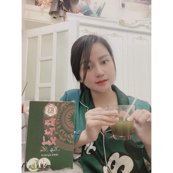 Trà xanh giảm mỡ Kelly Bùi .