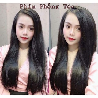 TÓC GIẢ KẸP phím PHỒNG CHÂN TÓC [GỒM 2 BÊN]
