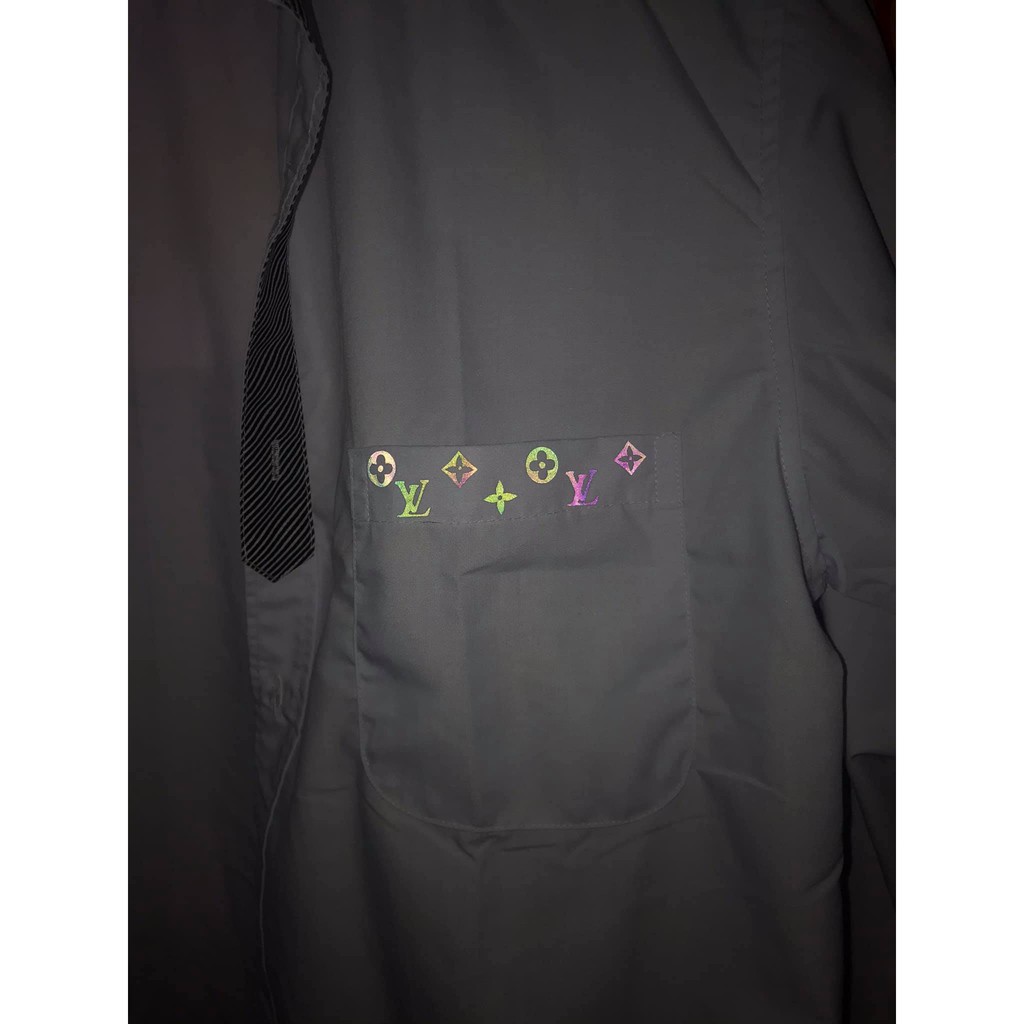 Bộ sticker phản quang trang trí quần áo