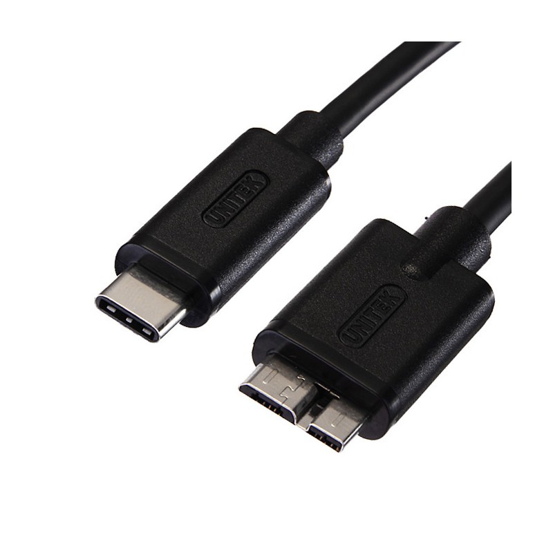 Cáp Type C 3.1 sang USB Micro B 3.0 Unitek 1 mét YC 475BK sạc và truyền dữ liệu