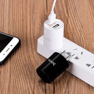 Cốc sạc 2 cổng USB Hoco C14