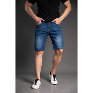 Quần short jean giấy nam H90 chất bò co giãn J013