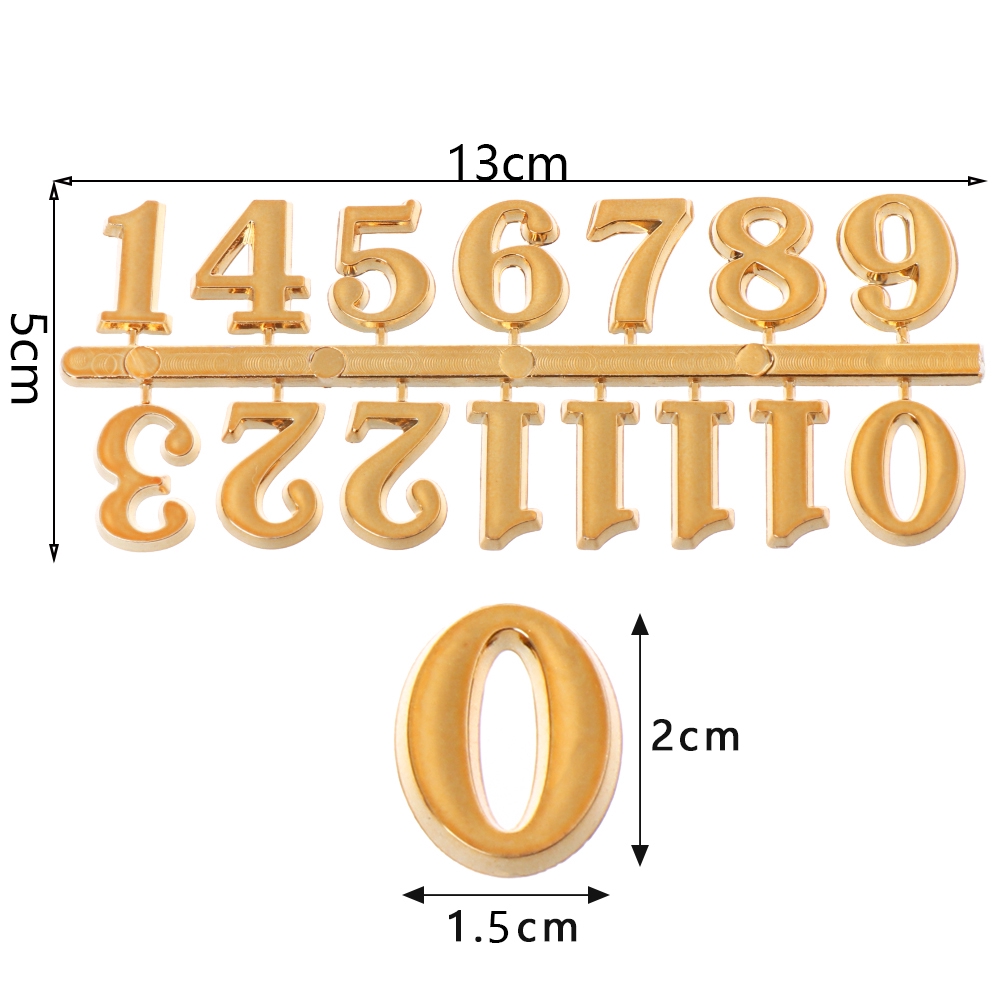 LANF 1 SET Digital DIY Restore Replacement Gadget Repair Clock Numerals